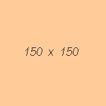 Banner 150x150 pixelů (half square banner)