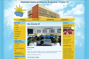 Stránky ZŠ profesora Švejcara