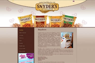 Tvorba webu - preclíky Snyders 