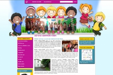 Tvorba webu pro dětské centrum Hobík 