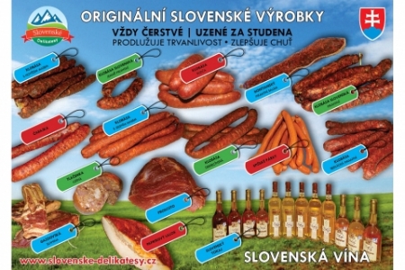 Plakát pro Slovenské delikatesy 